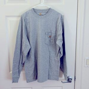 Carhartt Long Sleeve Gray Top